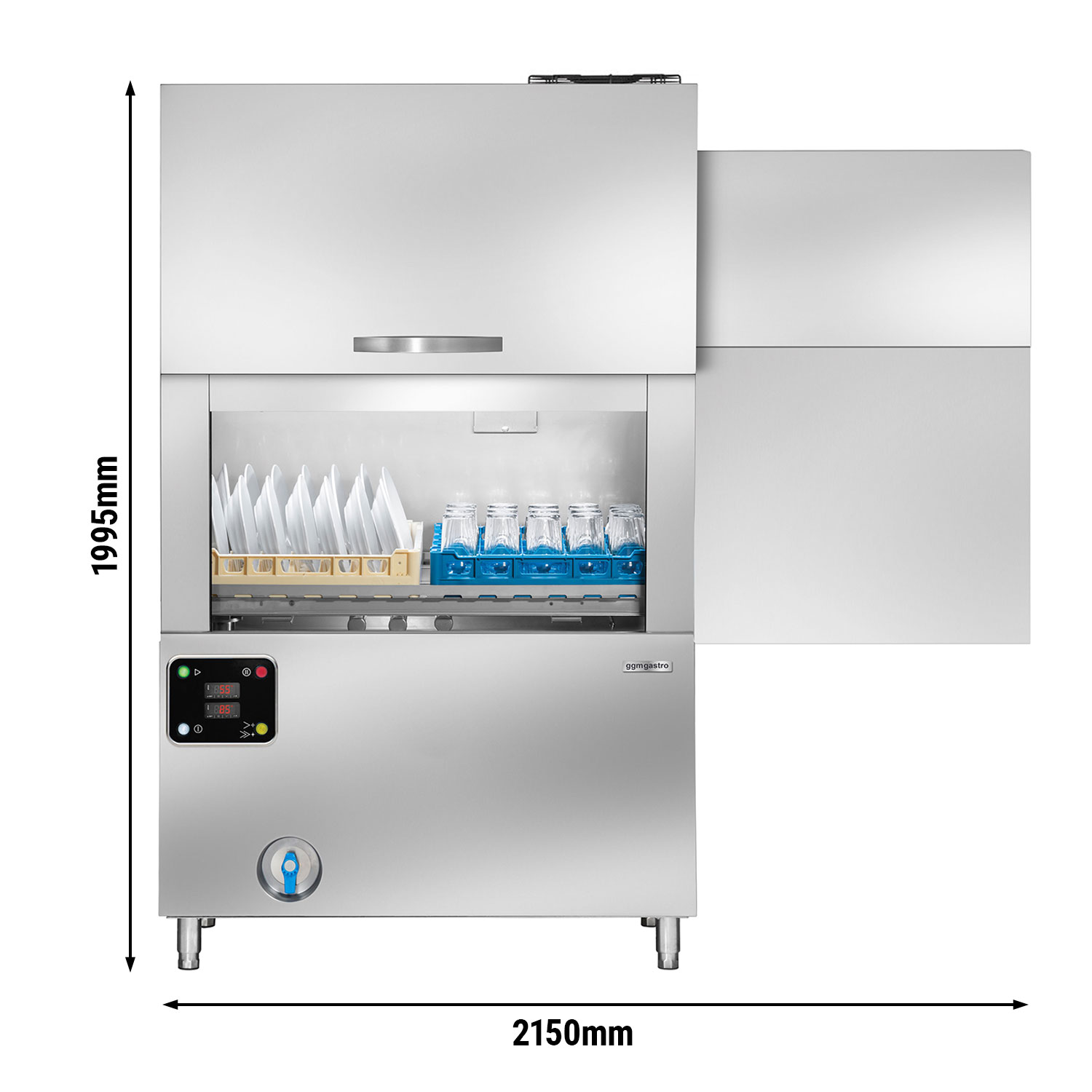 Lave-vaisselle 10 couverts 45 cm HIGH ONE 10S49 E W701T - Electro Dépôt